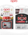 OPRO Gull Rød Tannbeskytter - For tannregulering