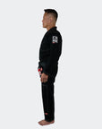 V7 BJJ GI + GRATIS HVITT BELTE | Svart