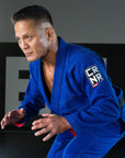 V7 BJJ GI + GRATIS HVITT BELTE | Blå