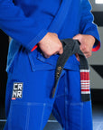 V7 BJJ GI + GRATIS HVITT BELTE | Blå