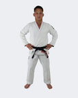 V7 BJJ GI + GRATIS HVITT BELTE | Hvit