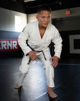 V7 BJJ GI + GRATIS HVITT BELTE | Hvit