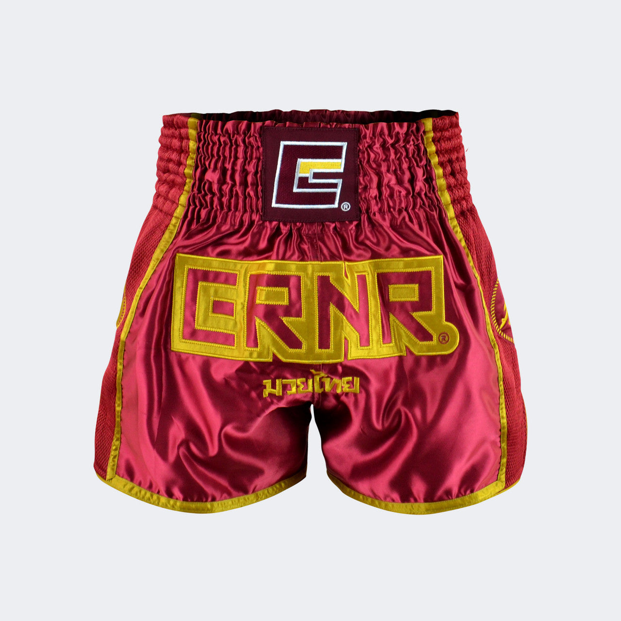 CRNR Muay Thai Shorts - Maroon