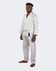 Hvit Classic Kimono BJJ gi - GRATIS HVITT BELTE