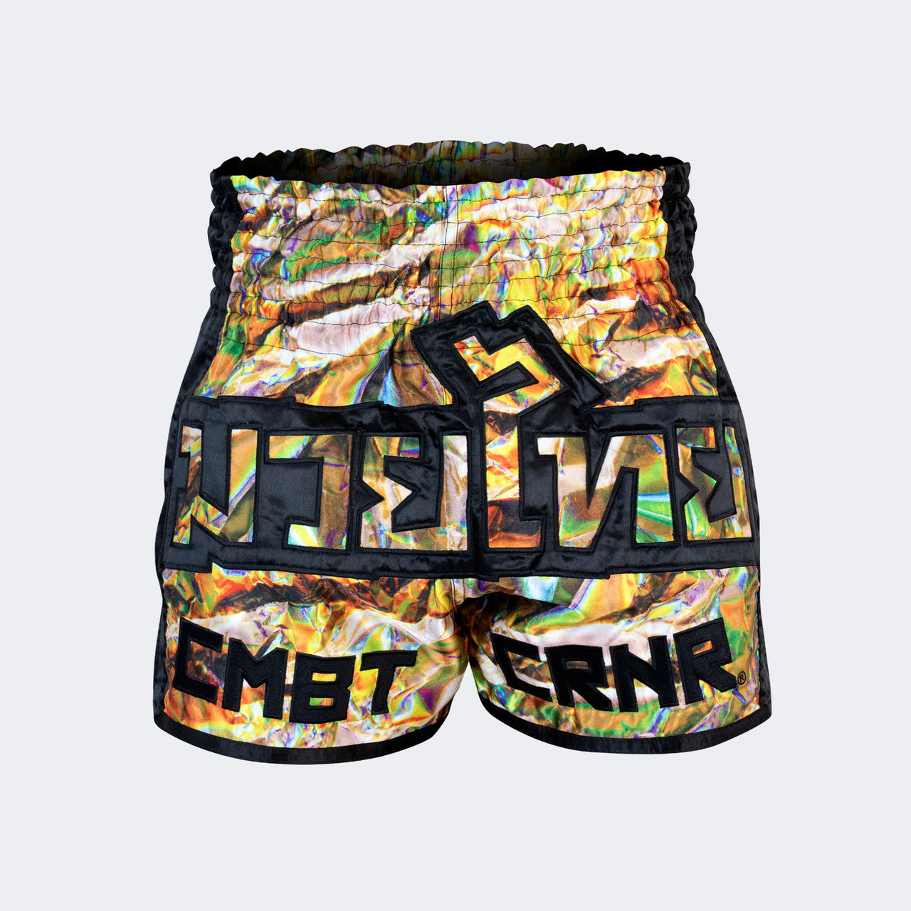 Gold Crush Jumbo Muay Thai Shorts
