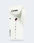 Cream TJ1 Boxing Gloves | White