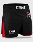Side Splitt Cross Trainer Fight Shorts - Rød