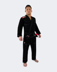 V6 BJJ gi + GRATIS HVITT BELTE | Svart