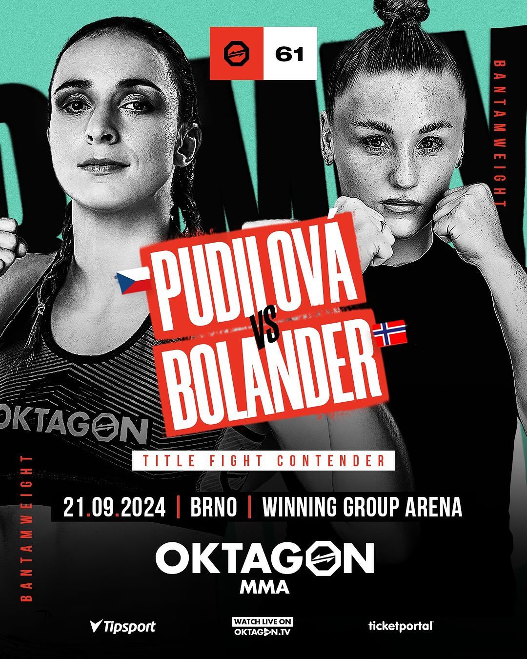 Cecilie Bolander Klar for Oktagon MMA!