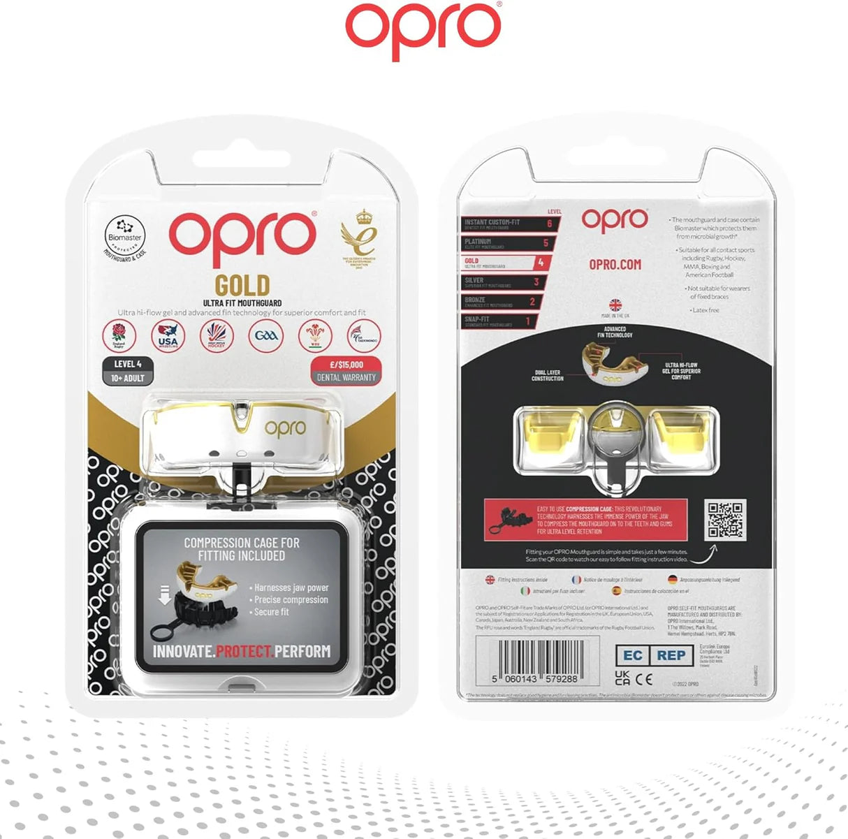 OPRO GOLD Level - Til Barn