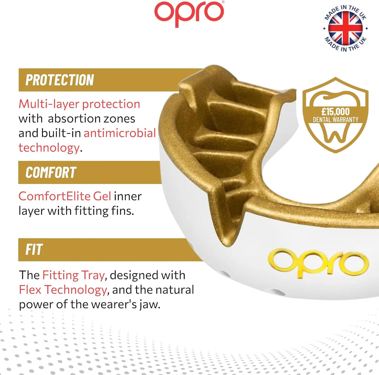 OPRO GOLD Level - Til Barn
