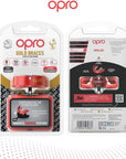 OPRO Gull Rød Tannbeskytter - For tannregulering