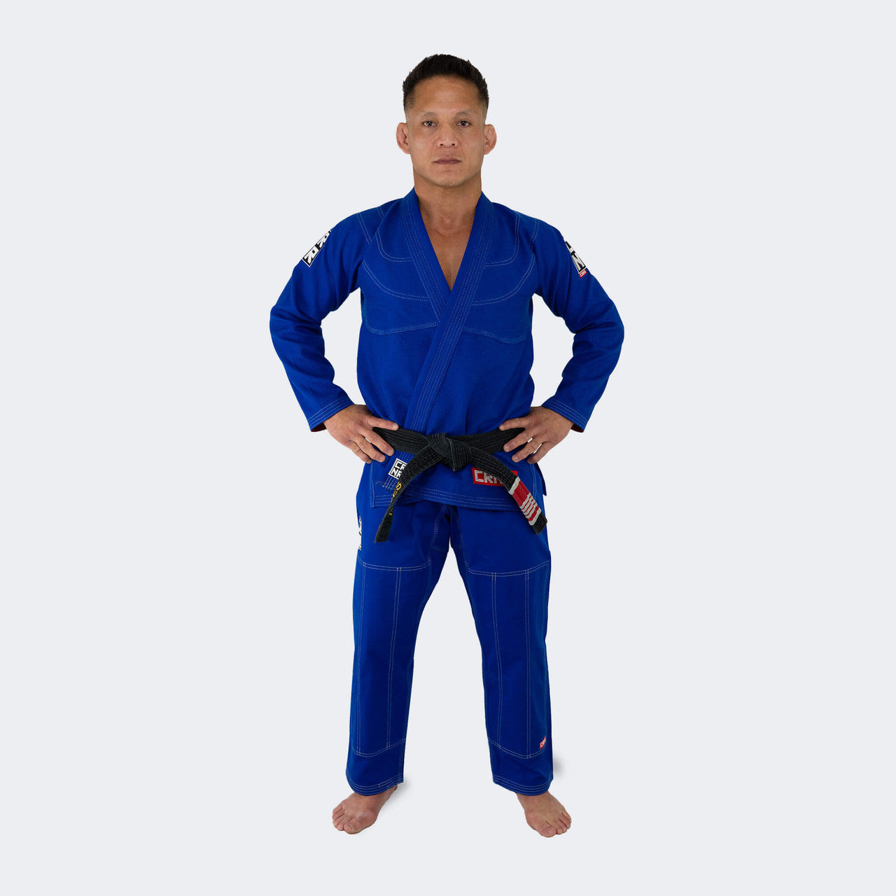 V7 BJJ GI + GRATIS HVITT BELTE | Blå