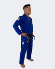 V7 BJJ GI + GRATIS HVITT BELTE | Blå