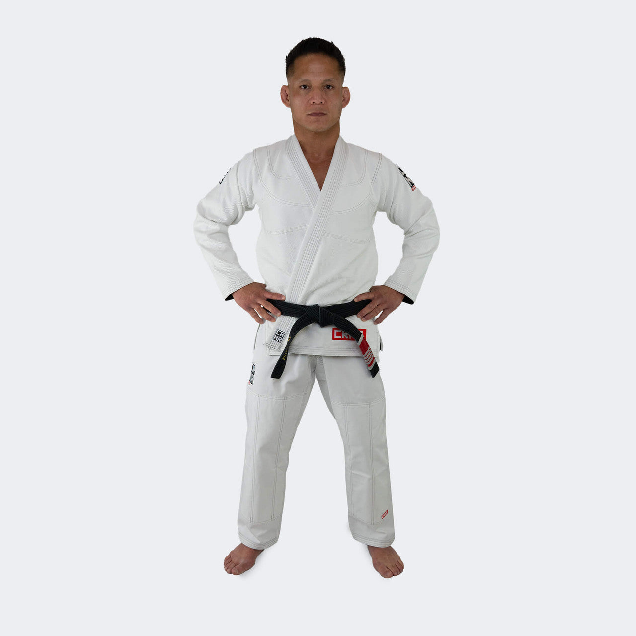 V7 BJJ GI + GRATIS HVITT BELTE | Hvit