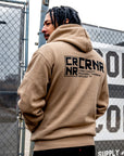 CRNR Stacked logo Hettegenser