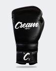 Cream TJ1 Boxing Gloves | Black