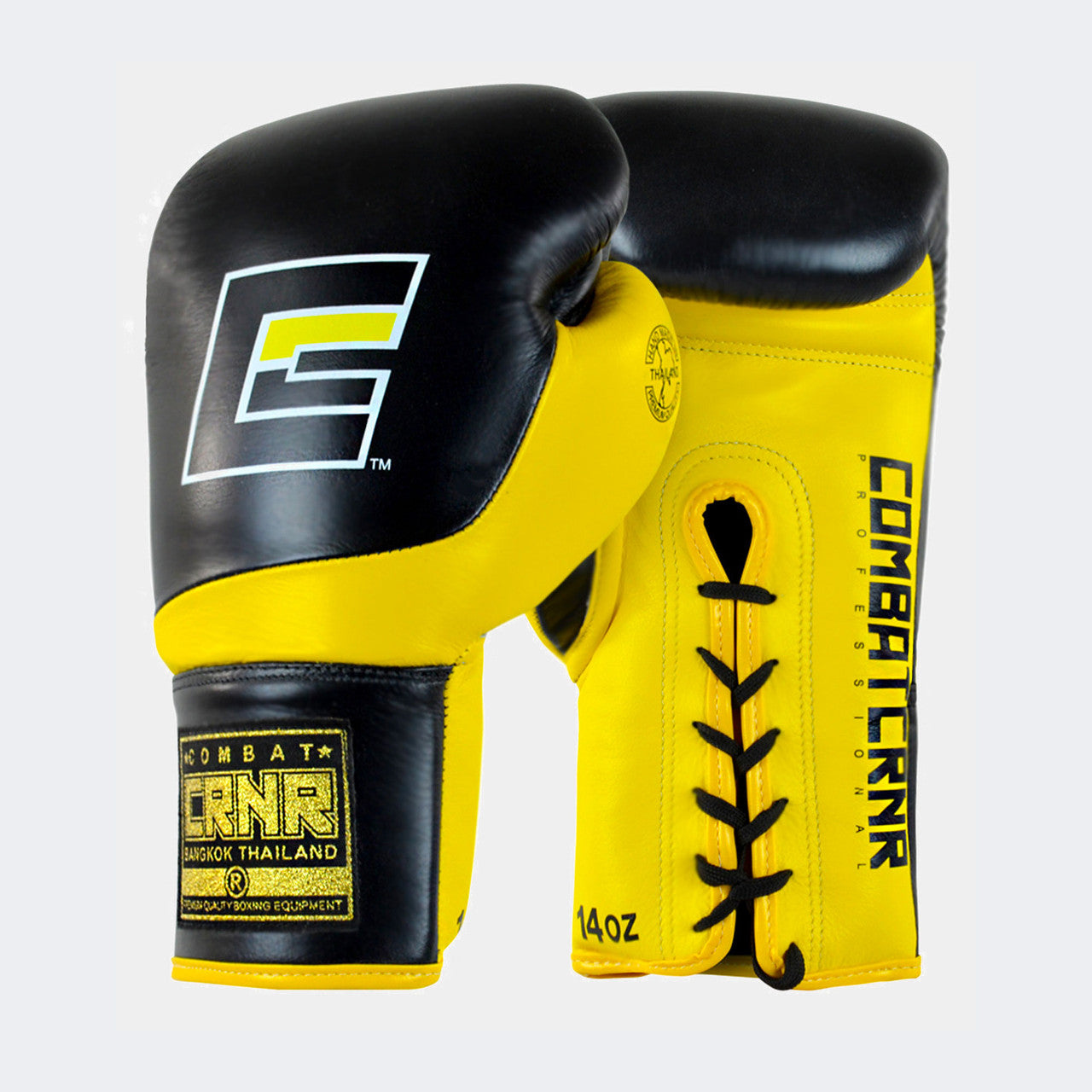 HMIT Lace Up Boksehansker - Gul – Combat Corner Norge