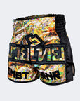 Gold Crush Jumbo Muay Thai Shorts