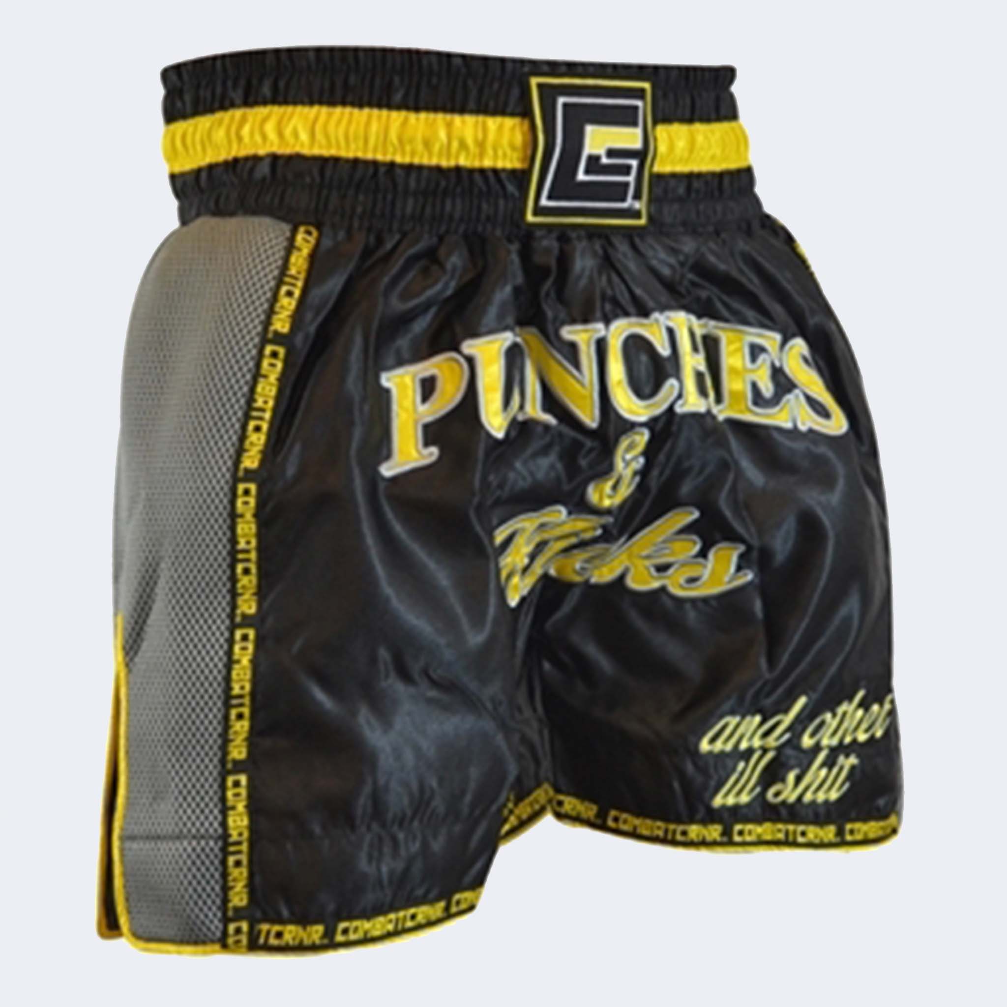 Punches &amp; Kicks Thai Shorts