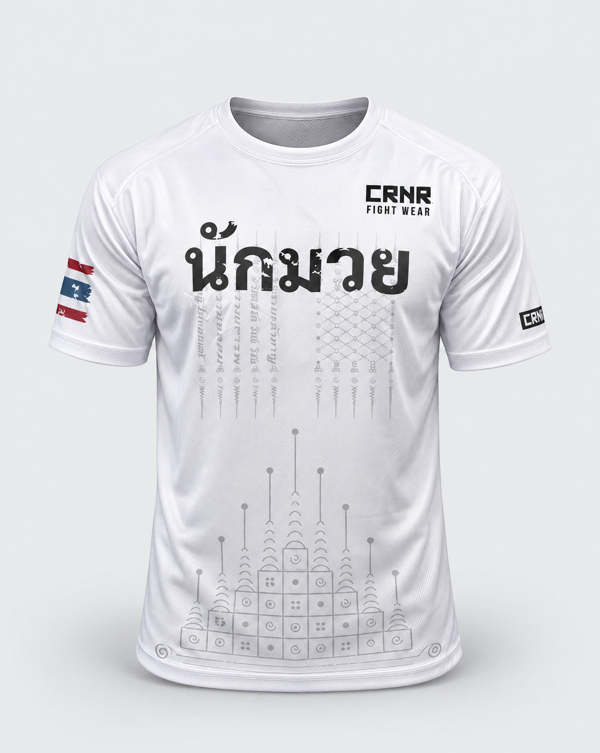 CRNR Yantra Training T-shirt - Hvit