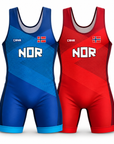 CRNR Brytesett – Blå & Rød | Gutt/Herre