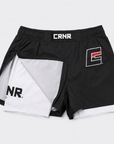 Side Split Cross Trainer Fight Shorts - White