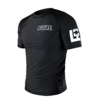 Svart BJJ Life Rash Guard