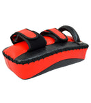 Rød og svart muay thai pads 