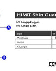 HMIT Legg/vristbeskytter - Hvit